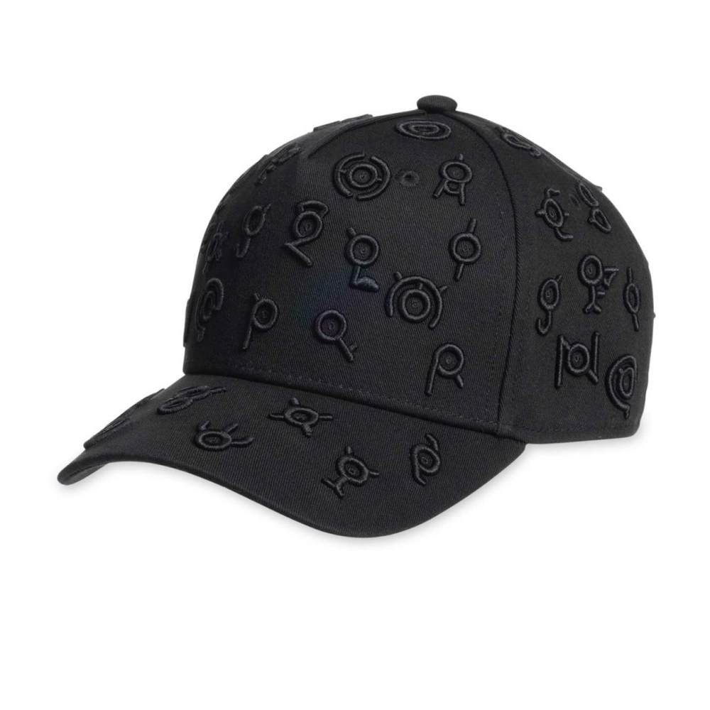 Unown Allover Official Pokemon Center Lounge Hat